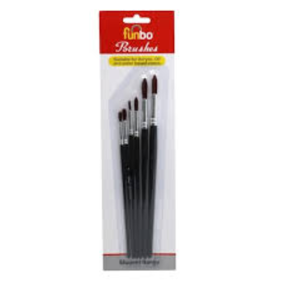 Funbo Brush Mlt Prp Shrt Rnd Set# 2